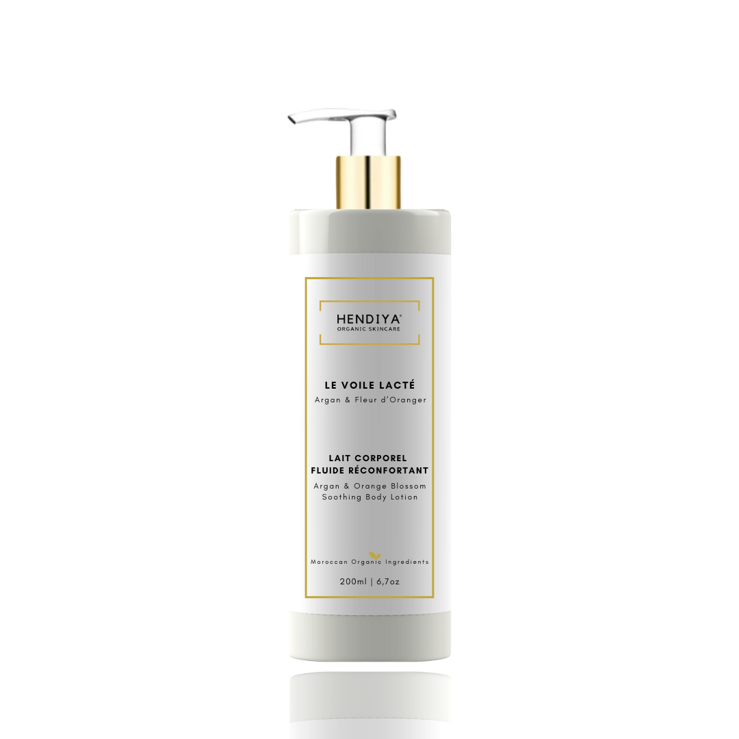 Le Voile Lacté - Lait Corporel Réconfortant Argan & Fleur d'Oranger