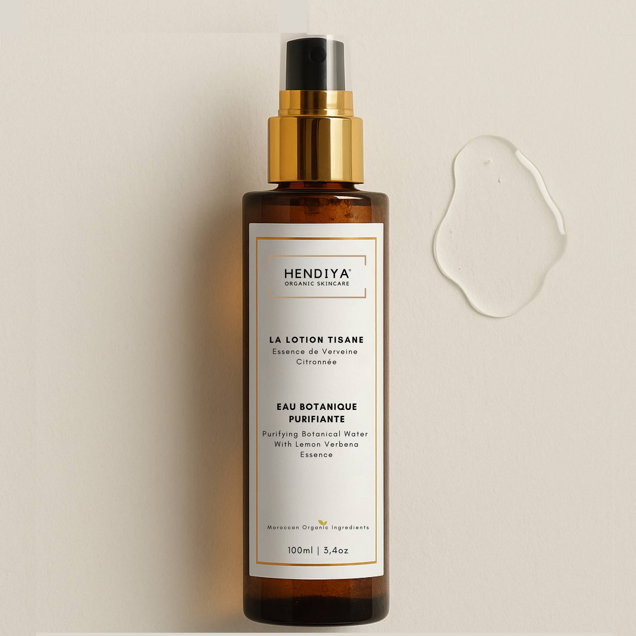 La Lotion Tisane - Eau Botanique Purifiante à l'Essence de Verveine Citronnée