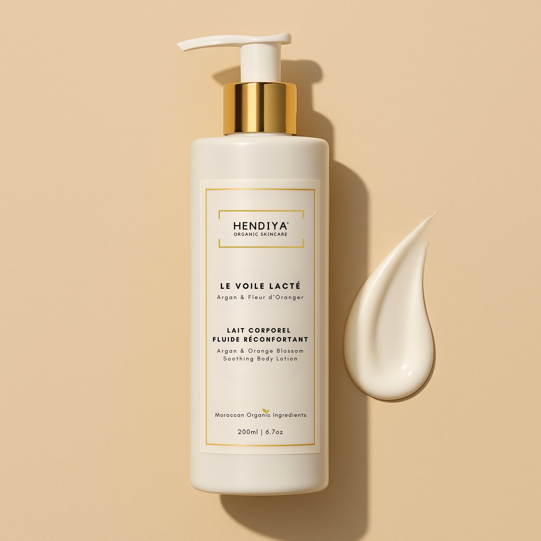 Le Voile Lacté - Lait Corporel Réconfortant Argan & Fleur d'Oranger